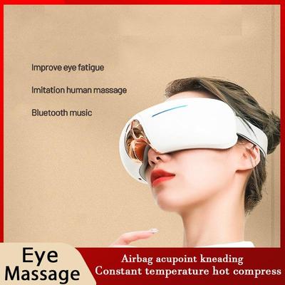 Chytrý bezdrátový Bluetooth hudební chránič očí Skládací chránič očí Air Pressure Vibrace Hot Compress Hnětení očí Masážní přístroj