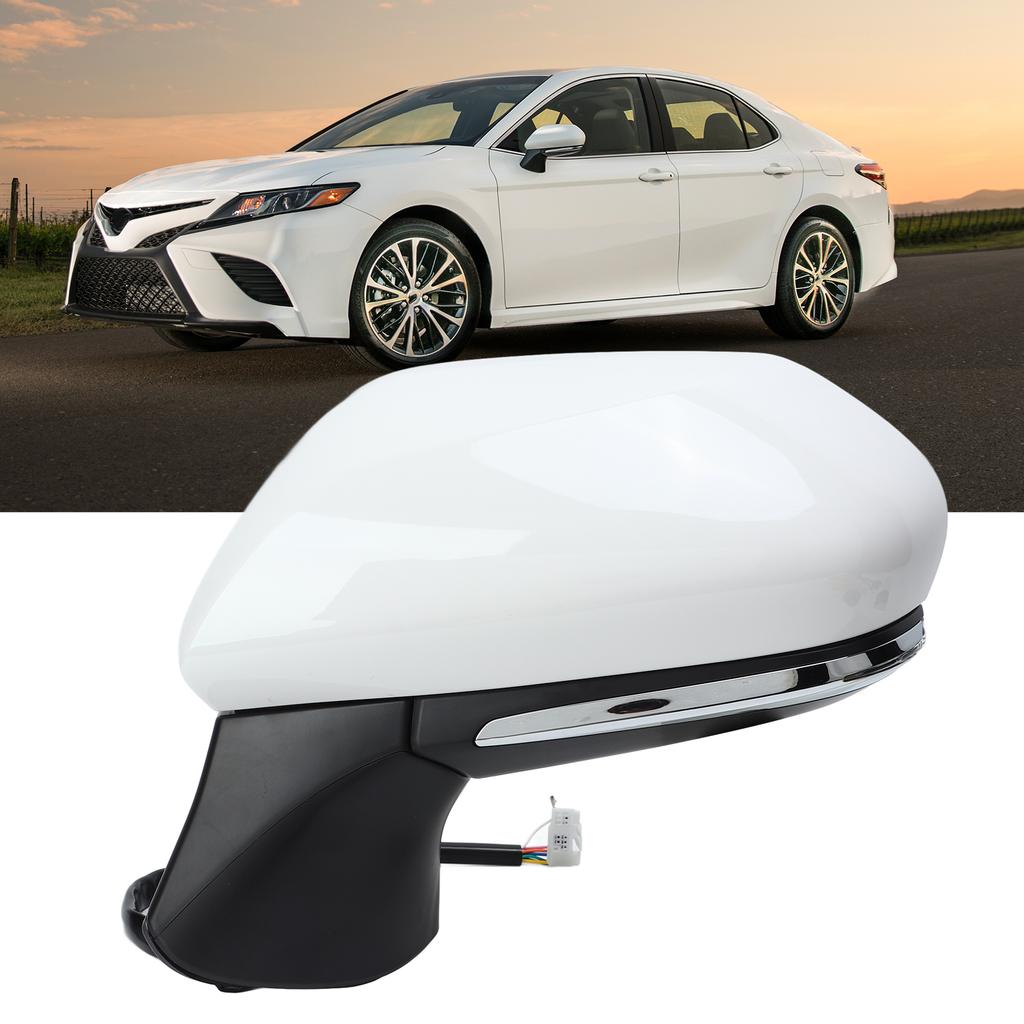 Super White Power Heated Side Mirror with Turn Signal BSM for XV70 2018‑2022