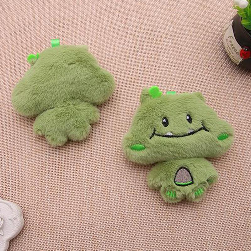 Pandantiv cu dragon cu gură mare Kawaii, mini păpușă de pluș, geantă de desene animate, ornament cadou pentru păpușă, breloc de pluș, cadou