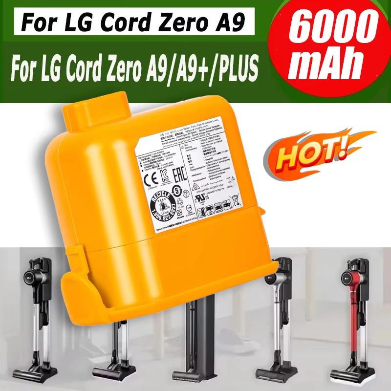 

Compatible Battery for LG A9/A9+/A9 Vacuums: Fits 5.0/6.0Ah, Model EAC63758601 2800mAh