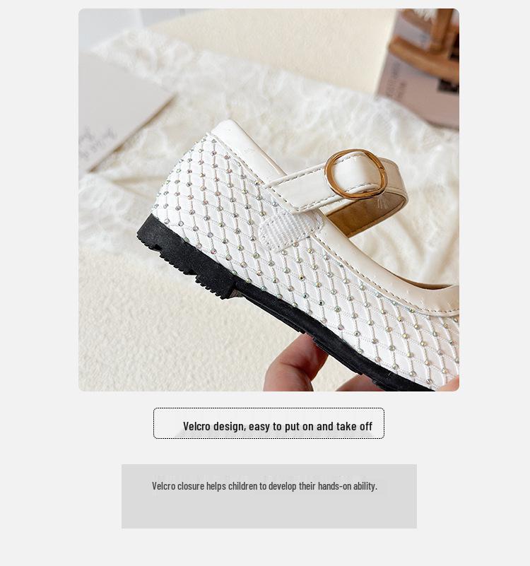 Korean-Style Soft-Soled Leather Shoes for Girls - Spring/Autumn 2025 New Fashion