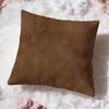 Leather Texture Cushion Cover Premium Comfort Reversible Pillow Cove Two in One Design for Any Room  Car Interior