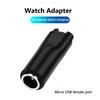 Type C/8Pin/Micro USB to 4pin Charger Adapter Connector for Garmin Fenix 7/6/5/7X/6X/5X/ Venu 2 plus Watch Charging Converter