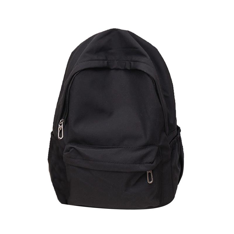 

Нейлоновый рюкзак, однотонный, большой емкости, милый, для ноутбука, планшета, сумка на плечо, для подростков, школьный рюкзак, поход, женские подарки