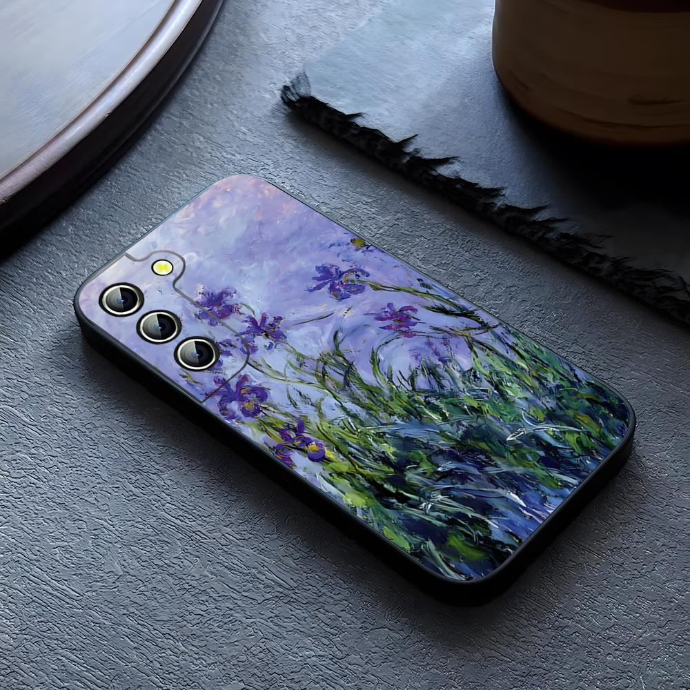Etui na telefon z obrazem impresjonistycznym Claude'a Moneta Dla Samsung Galaxy S26 S24 S23 S22 S25 S21 S20 Ultra Fe Plus A54 A24 A55 A53 Coque