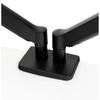 FURVERO HK005 monitor mount 2 x arms, gas spring, black N