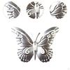 3D Metal Butterfly Decor for Courtyard And Yard, Wall Hanging Sculpture