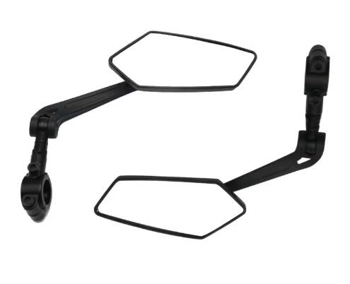 Bike Mirror 360 Degree Rotatable Cycling Rear View Mirrors Handlebar Rearview Mirror Safe Mirror