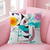 Classic painter Joan Miro Doublesided Printed pillow cover Short plush Suitable living rooms bedrooms sofas throw cushion cover