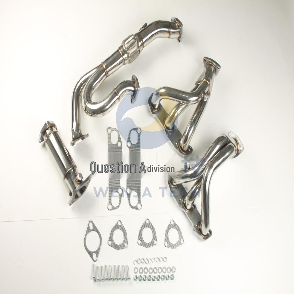 Compatible High-Flow Stainless Steel Exhaust Manifold for Nissan Altima 3.5L