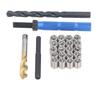 24Pcs Metric Thread Repair Kit M10 X 1. X 2D Thread Repair Insert Kit for Integrity Connection Stre