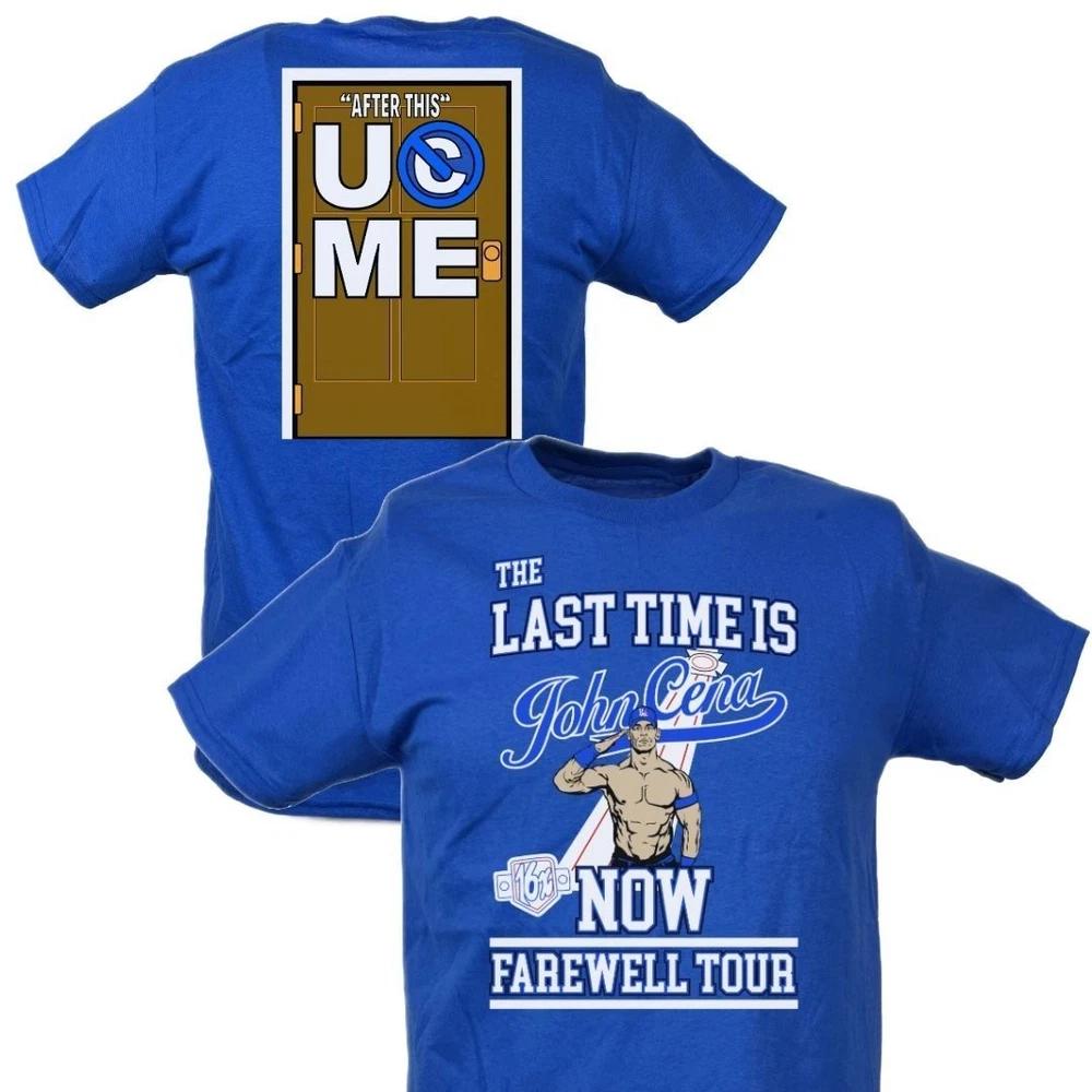 John Cena 16x Farewell Tour Blue Tshirt M