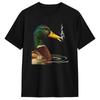 Mallard Smoking Cigarette Meme Funny Mallard Duck Hunting T Shirt Summer Hipster TShirts Unisex 100 Cotton Crew Neck 5XL Top Tees
