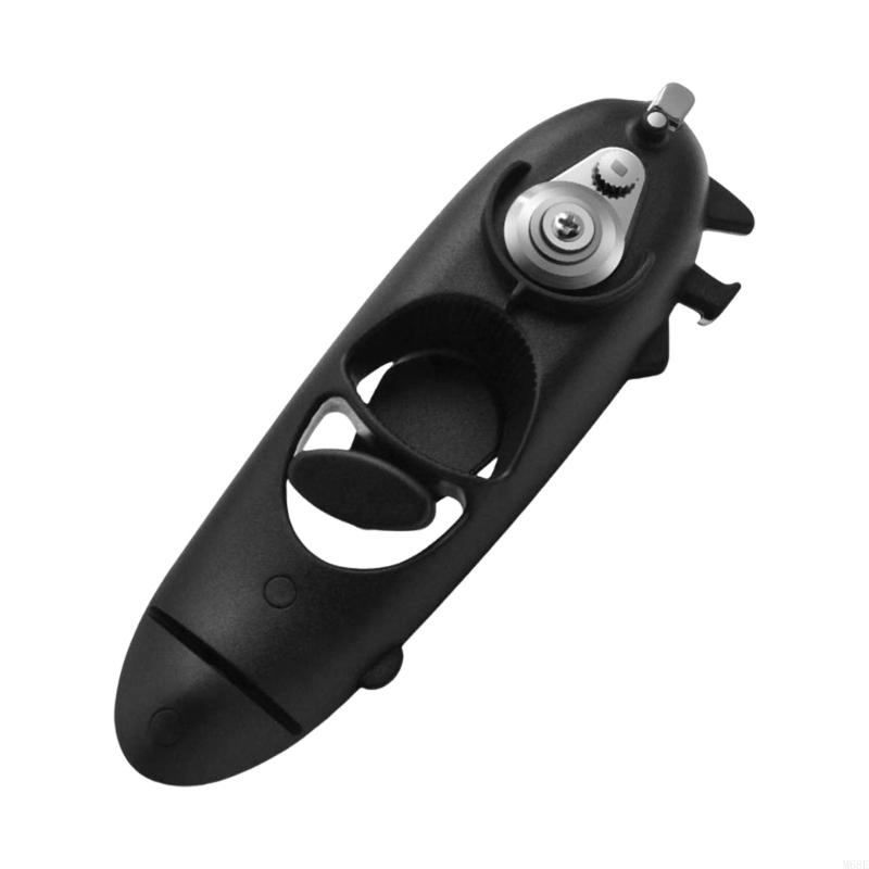 

New Multifunction Manual Can Opener Ergonomic Rotating Handle Safe Cutting Design for Kitchen Camping Essential M68E