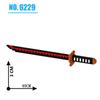 480Pcs Samurai Sword Construction Blocks Ninja Blade Katana Japanese Anime Butterfly Nichirin Knife Blocks Toy Sets For Kids Adult