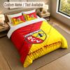 Bedding Set 1 Duvet Cover 2 Pillowcases Racing Club De Lens Print Soft Bed Linen Bedroom Decor