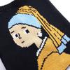 Bag Women's Fashion Cartoon Woven Bag Autumn/winter Hand Shopping Bag Literary Small Fresh Single Shoulder Knitting Bag