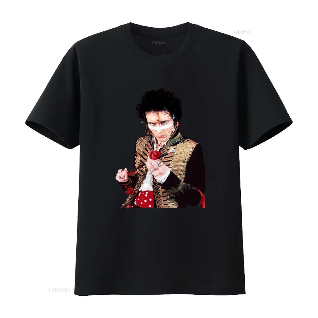 Adam Ant T Shirt All Sizes Available S 2345Xl Unique Print Design Perfect for Fans of Vintage Washed Soft Stretched Fashion