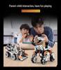 2-in-1 Programmable Robot Toy: Remote Control & Assembly Building Blocks - Smart Mechanical Dog