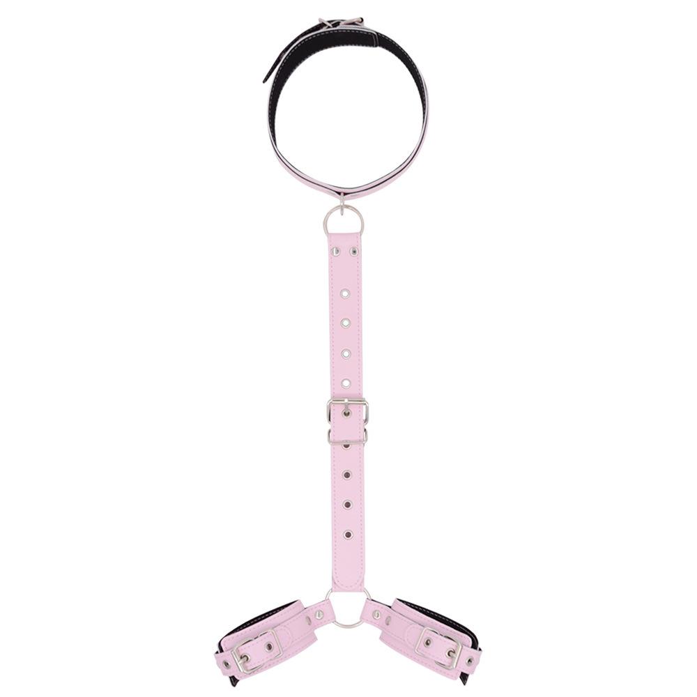 Fetish SM Toys Kit of Adults Mouth Ball Handcuffs Restraints Gag for Women Couples Games Exotic Bed Sex Toys Bdsm Bondage Set