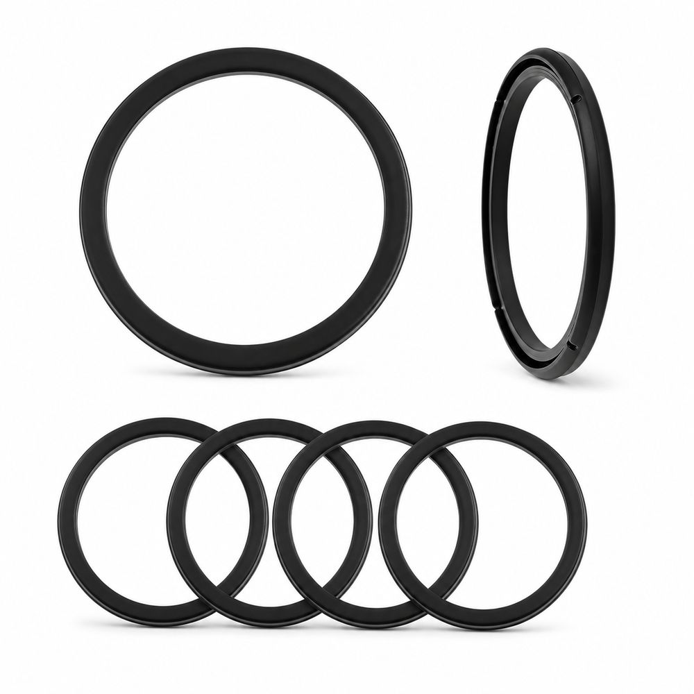 4Pcs Leakproof Bottle Lid Sealing Rings Black Replacement Seal Rings Water Bottle Accessories