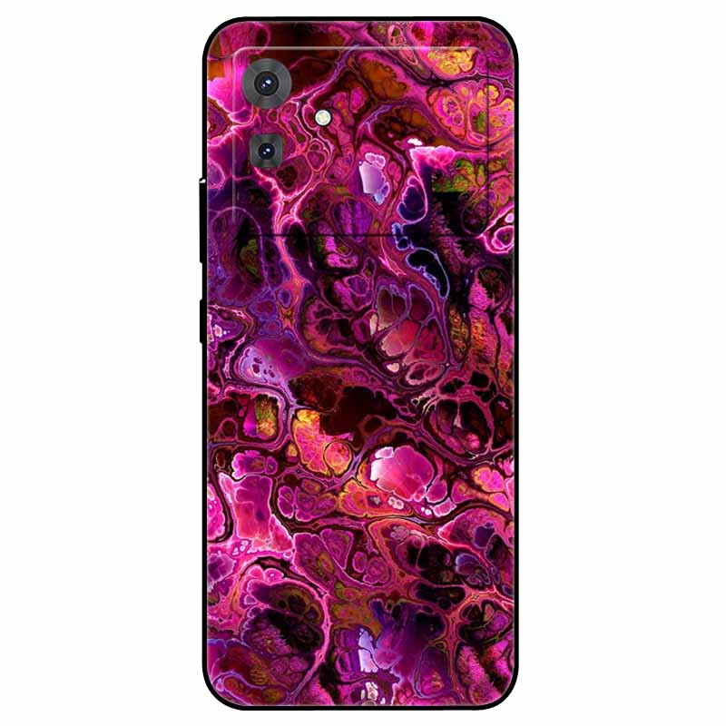 For Cubot Note 21 Case Flower Marble Silicon TPU Soft Phone Bag Cover for CUBOT Note 21 2023 COOL Printing Fundas for Note21