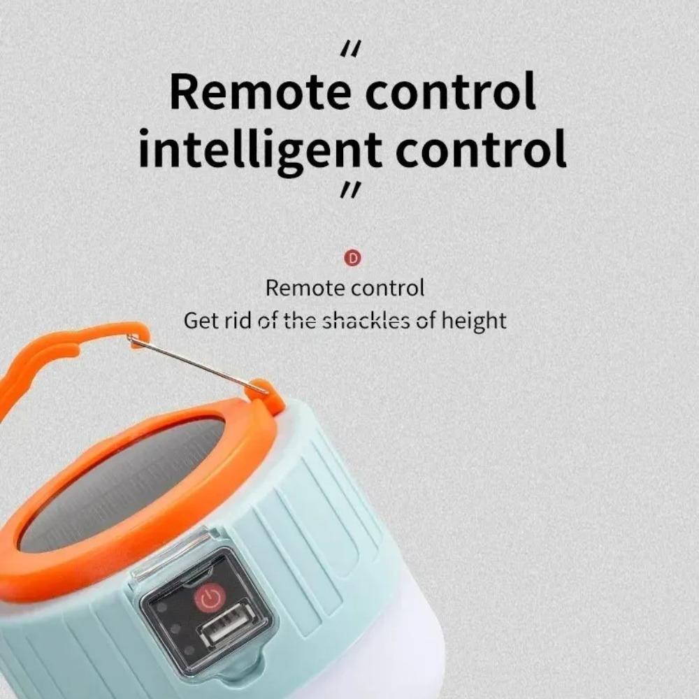 USB Rechargeable High Power LED Camping Light Portable Lantern Outdoor Tent Lamp with Emergency Lighting for BBQ Hiking