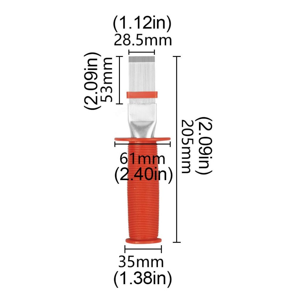 Adjustable Refrigeration HVAC Fin Comb Straightening Cleaning Brush  Dust Elimination