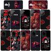 Phone Case for iPhone 17 15 16 Plus XR Redmi Note 14 12 11 13 Pro Max Huawei P30 P20 Lite OPPO A60 A40 A80 A18 A16 Akatsuki Naruto Itachi Uchiha Cover