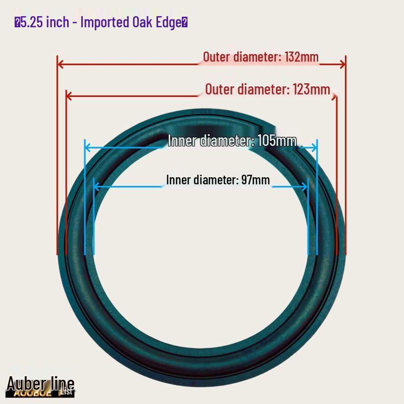 Speaker Surround Repair Rubber Edges for 3-15 Inch Models