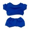 Niannyyhouse 15cm Plush Toy Clothes, Sportswear, Sweatpants, Cotton Doll Clothes, Dress-Up (Blue, 15cm)