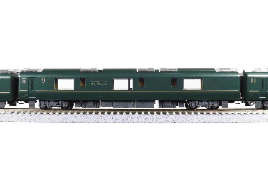 KATO N Gauge Series 87 Express Diesel Car Model "Twilight Mizukaze" 6-Car Add-On Set, Train, 10-1966