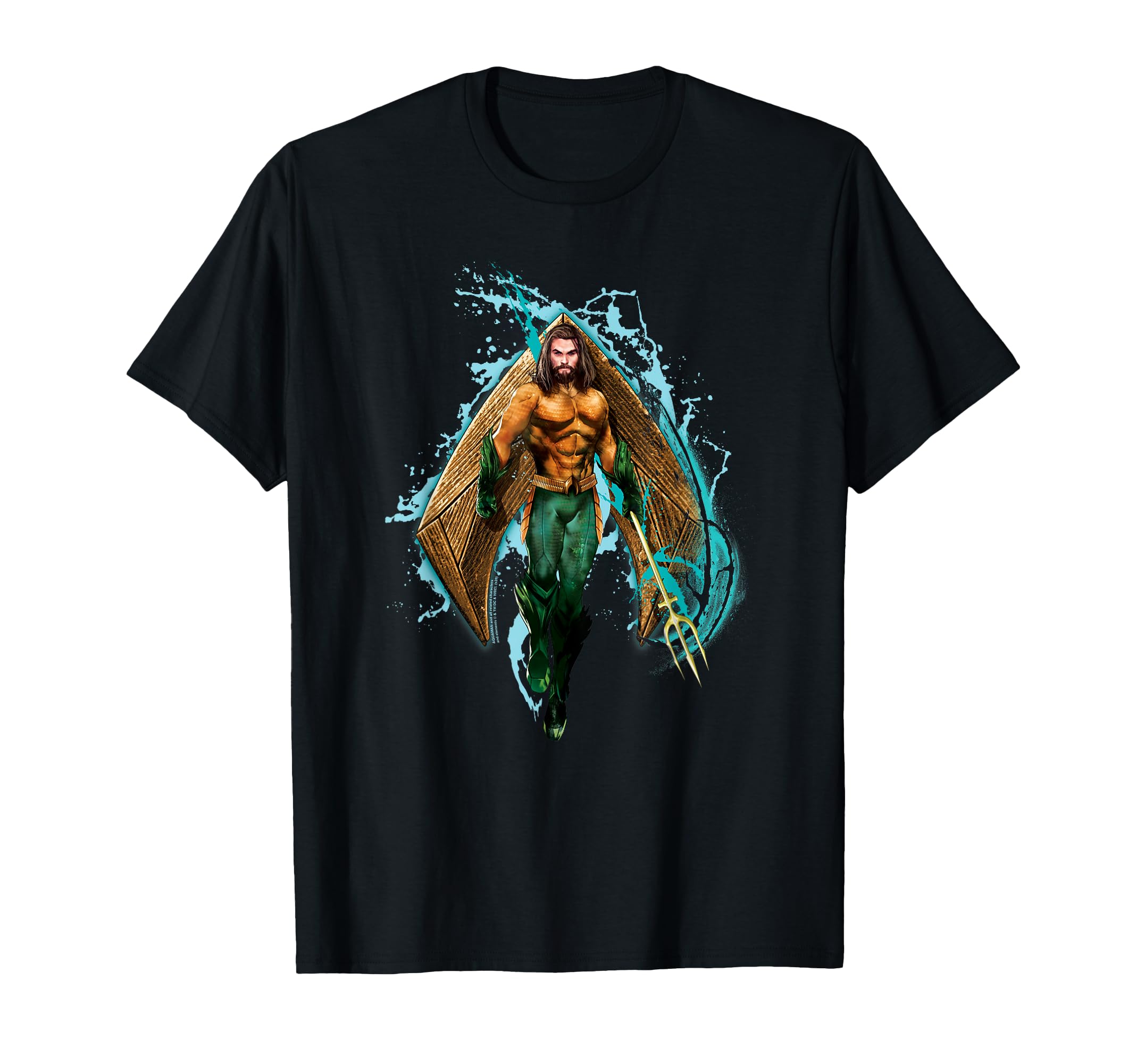 Aquaman Movie Logo T-Shirt with Aquaman