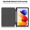 For Redmi Pad 2 Pro Case with Pen Holder Trifold Leather Magnetic Smart Cover for Poco Pad M1 / Redmi Pad 2 Pro 12.1 Inch Case