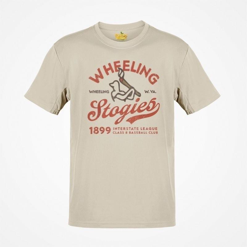 Wheeling Stogies West Virginia Nostalgic Retro Baseball Team T-shirt S