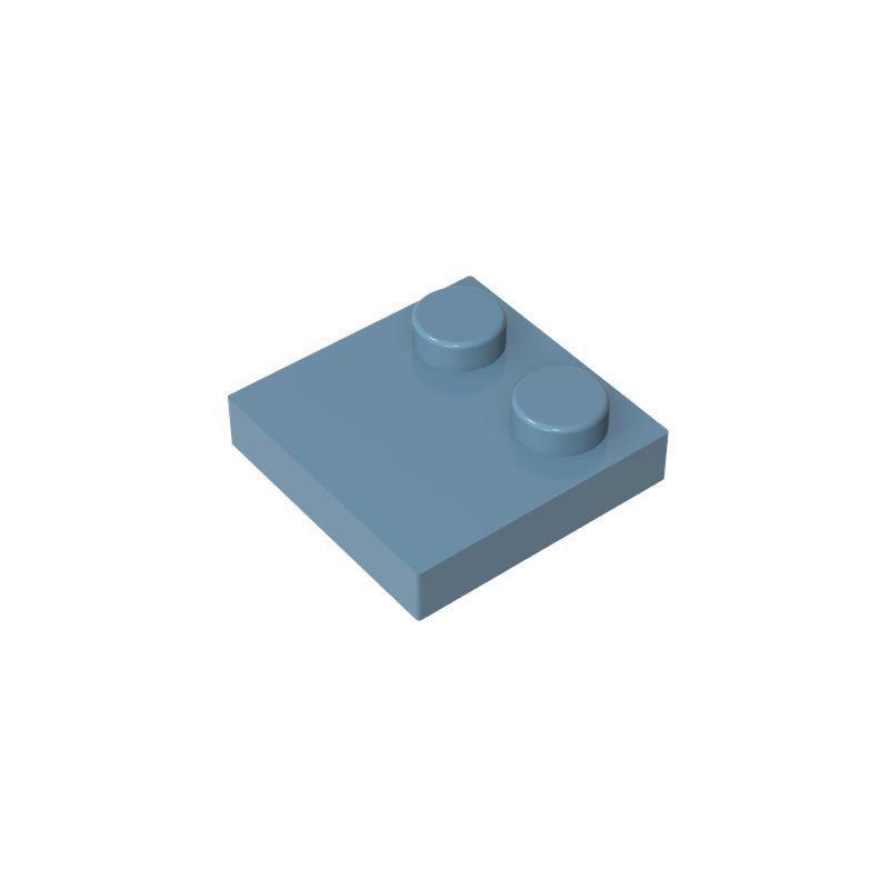50g/90PCS 33909 2x2 Modified Thin Block Moc Color Accessories Compatible with Brick DIY Children's Toy Assembly Parts