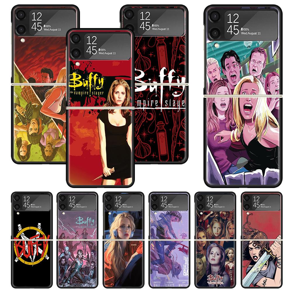 Buffy the Vampire Slayer Zflip7 Zflip6 Zflip5 Phone Case For Samsung Z Flip 7 6 4 5 3 Flip4 Flip5 Flip6 5G Cover Shell Fundas