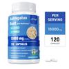 Capsule di estratto di Astragalo, 15000 mg per porzione, integrazione nutrizionale di supporto, adatte sia per uomini che per donne, completamente naturali.