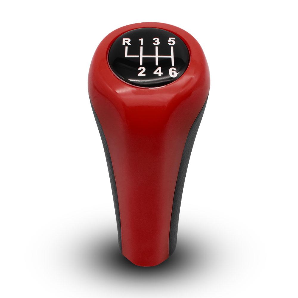 5 6 Speed Handle Gear Shift Knob Head For BMW 1 3 5 6 Series E46 E53 E60 E61 E63 E65 E81 E82 E83 E87 E90 E91 E92 X1 X3 X5 M