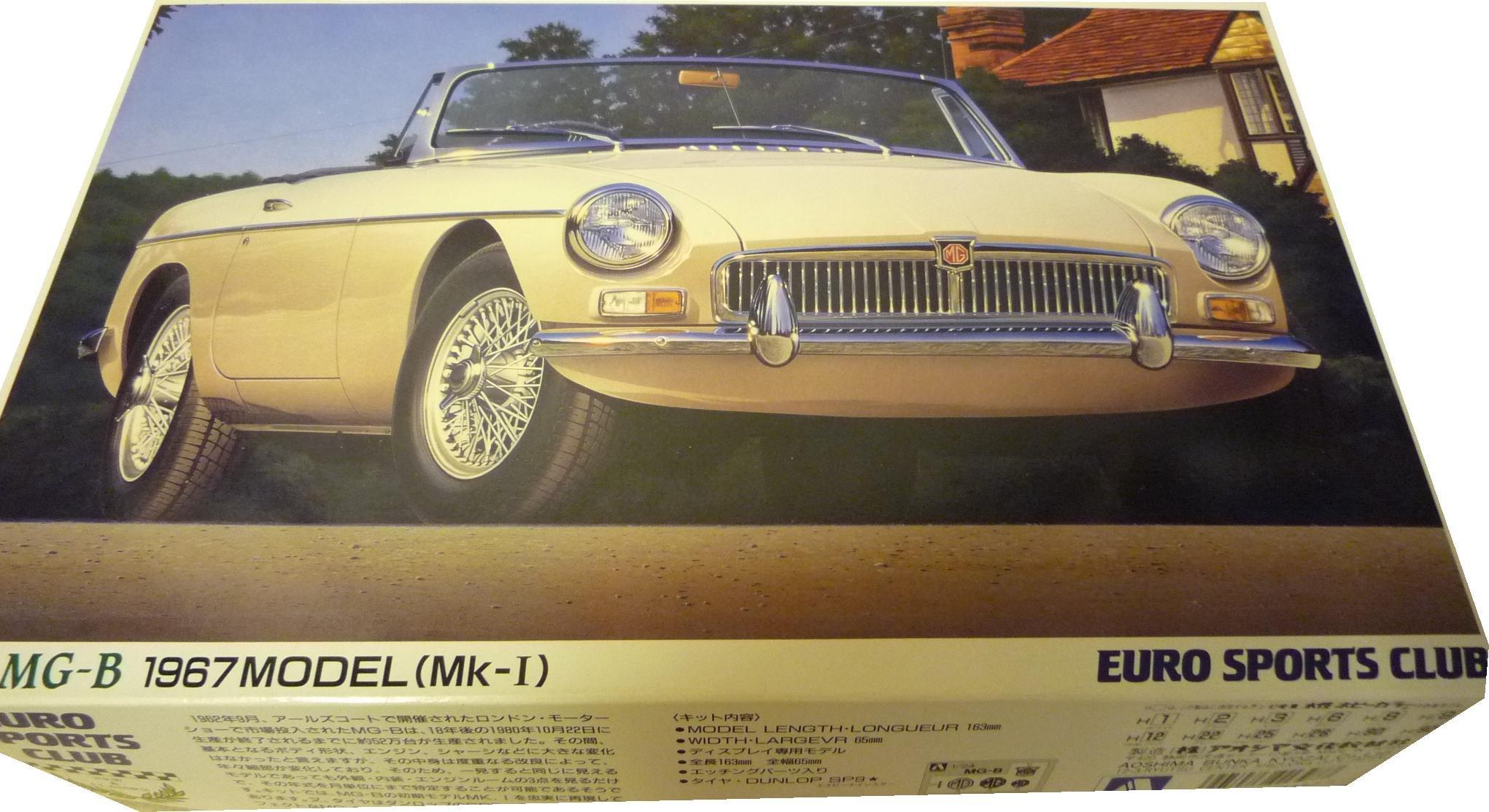 

Euro Sports Club Series 1 1967 МОДЕЛЬ Снято с производства 1/24 MG-B (МК-1)