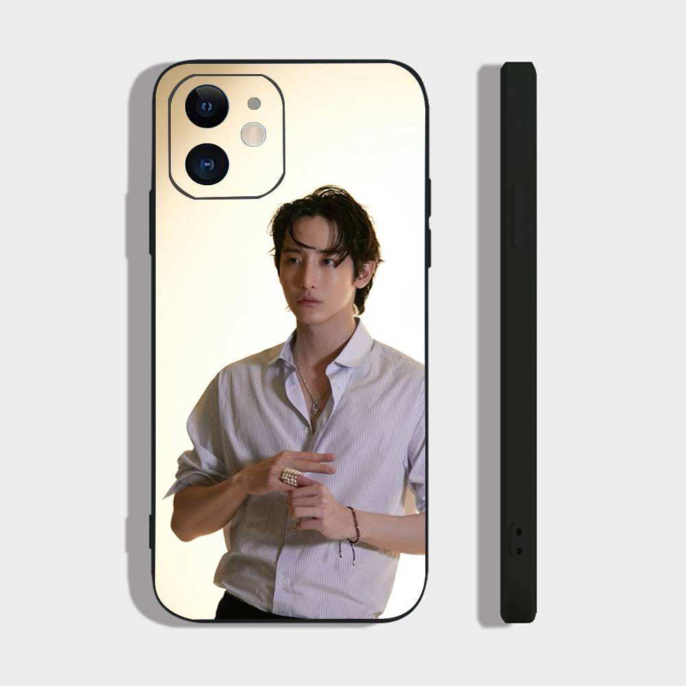 Korean Celebrity Lee Soo Hyuk Phone Case For IPhone 17 Air 16 15 14 13 Pro Max 11 12 Black Silicone Cover