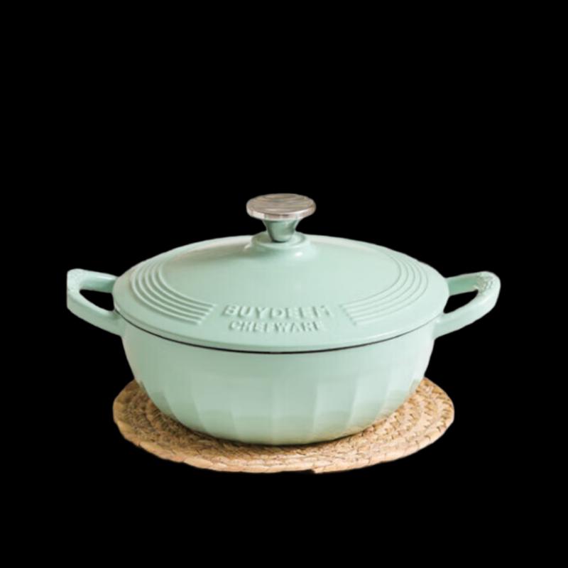 Buydeem Cast Iron Enamel Pot