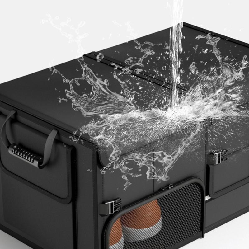 Car Organizers Foldable Storage Bin Trunk Organizers Glove Compartment Box for Efficient Space Saving and Organization