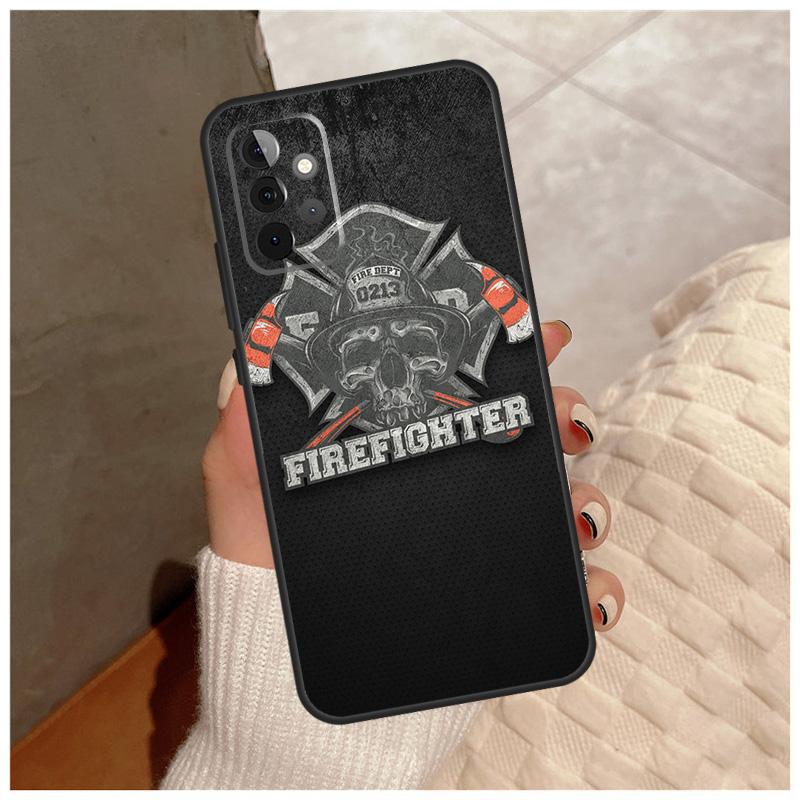 

Firefighter Heroes For Samsung Galaxy A14 A34 A54 A06 A16 A26 A36 A56 A12 A32 A52 A13 A33 A53 A15 A35 A55 Case Samsung A25