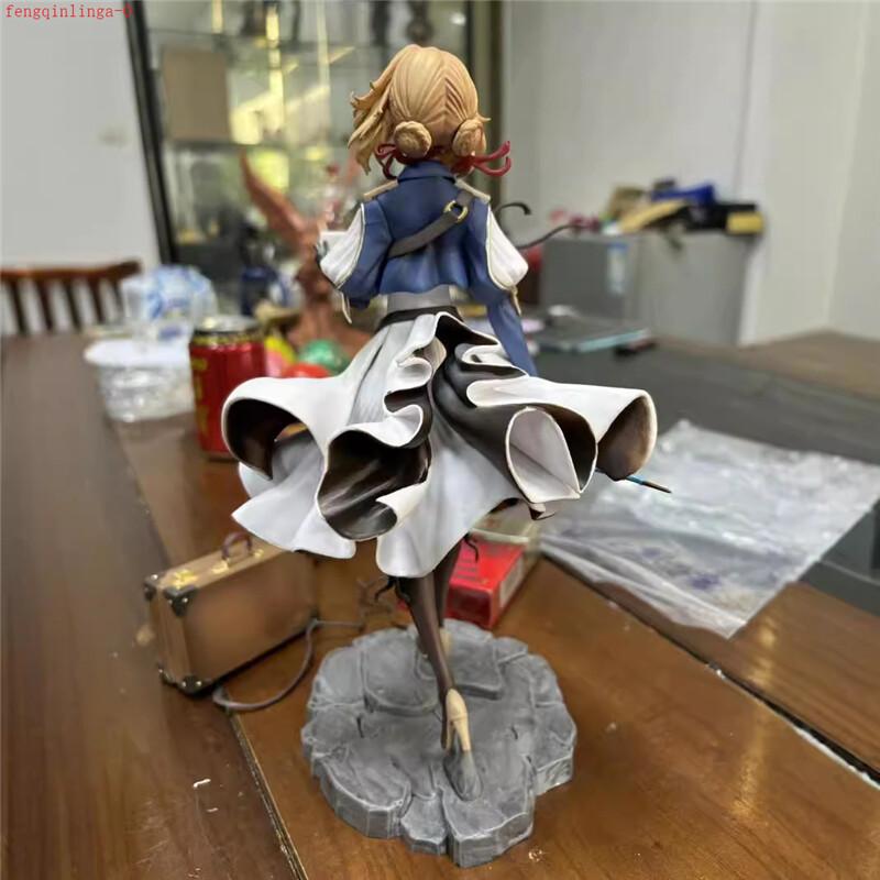 Anime Violet Evergarden 1/7 Scale Figure Collectible Model Doll Toys Gift 25cm