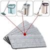 Household Microfiber Cleaner Dust Flat Mop Rag Floor Cleaning Cloth Cleaning Tools Mop Pads