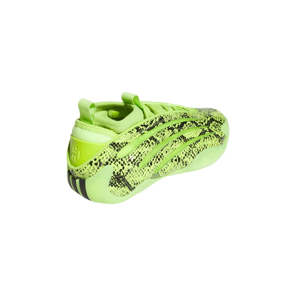 Adidas Harden Vol. 9 Green Snakeskin Unisex Sneakers Solar-Slime Core-Black JR8289