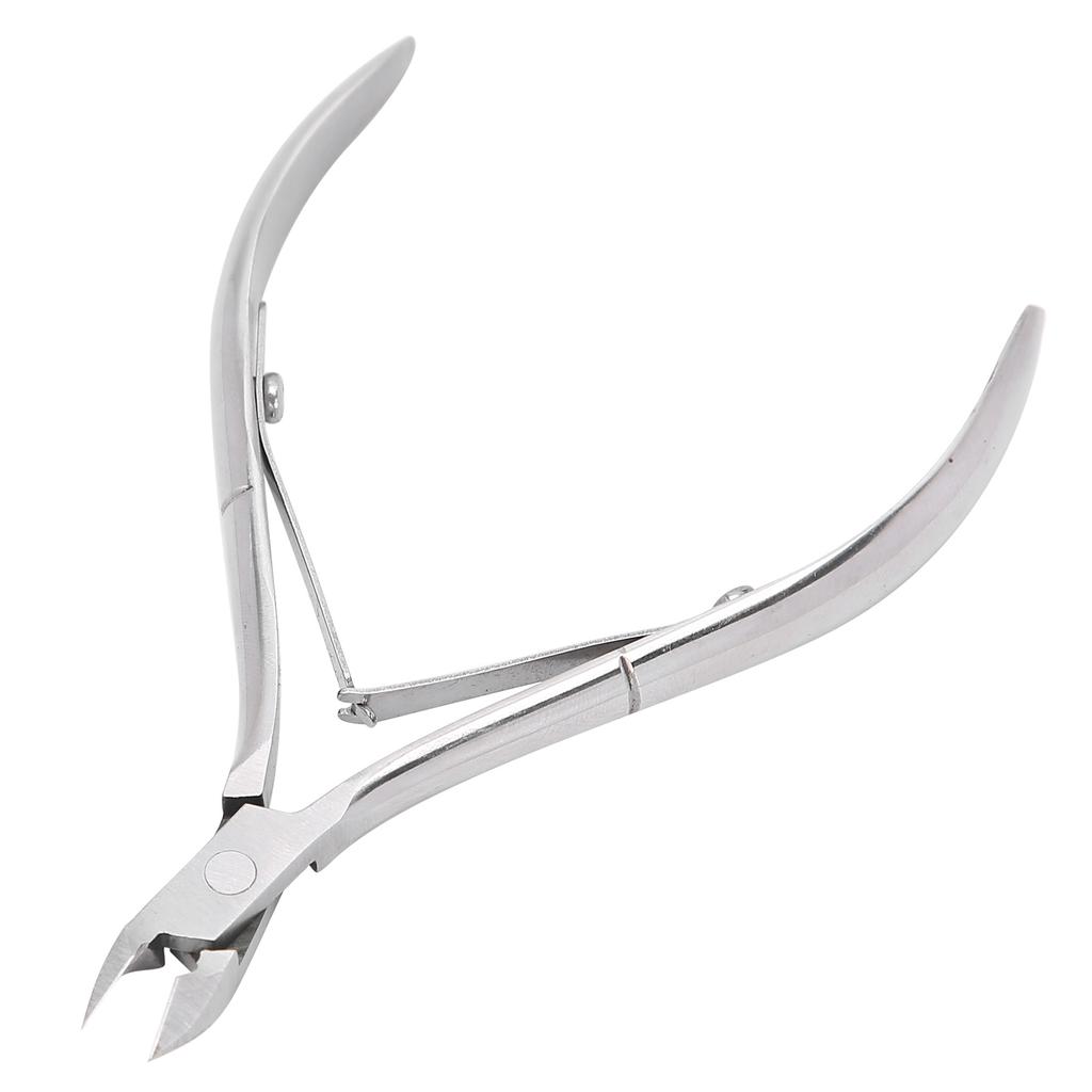 Nail Cuticle Nippers Stainless Steel Dead Skin Scissors Pliers Pedicure Manicure ToolSilver