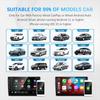 Wired To Wireless Carplay&Android Auto AI Box 2 In 1 Mini Adapter Plug And Play Dongle Fast Connect Compatible with 99% of Cars