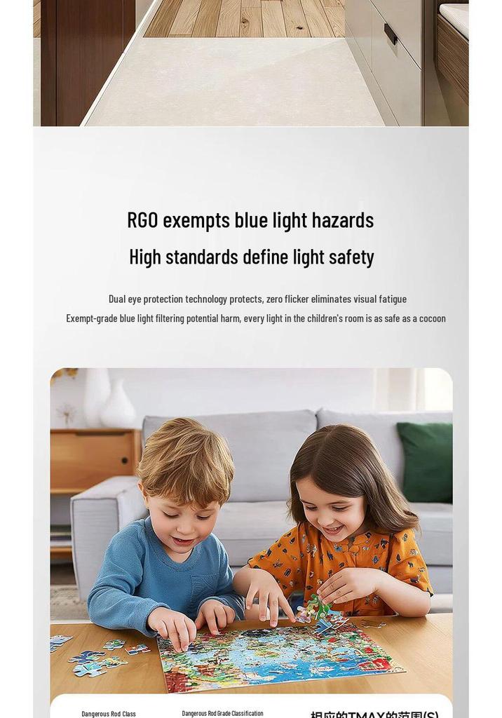Frameless 75mm LED Downlight, Deep Anti-Glare, Eye-Protective Spotlight for Living Rooms.